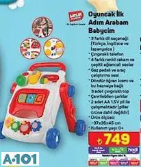 BİRLİK OYUNCAK İLK ADIM ARABAM BABYCİM